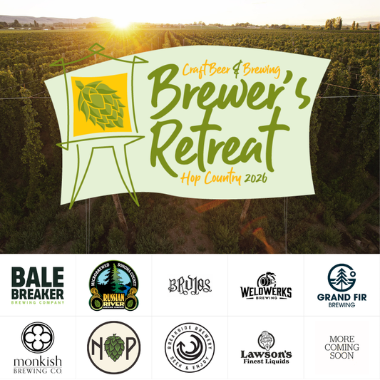Brewers Retreat: Hop Country (Yakima, WA, Aug 23-26, 2026)