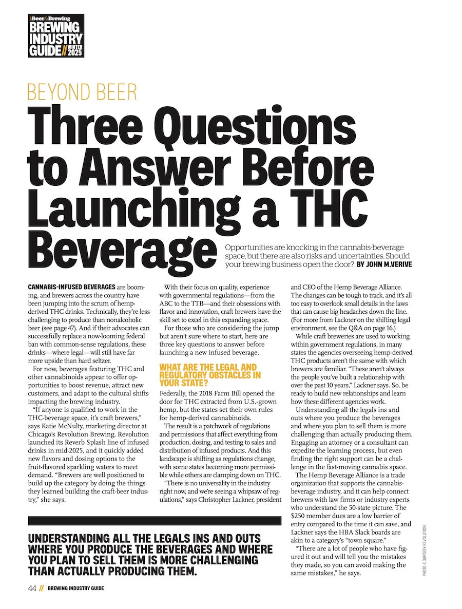 Brewing Industry Guide Winter 2025