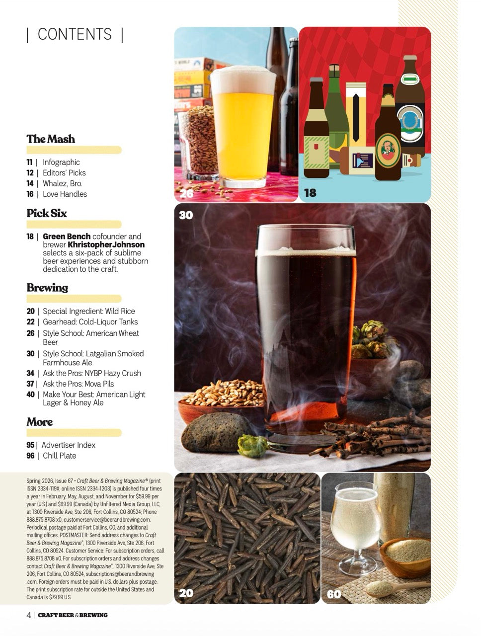 From Grain to Class (Spring 2026) - Craft Beer & Brewing