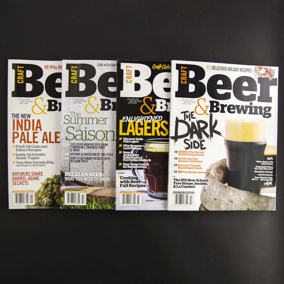 CB&B Magazine 2014 Print Bundle - Craft Beer & Brewing