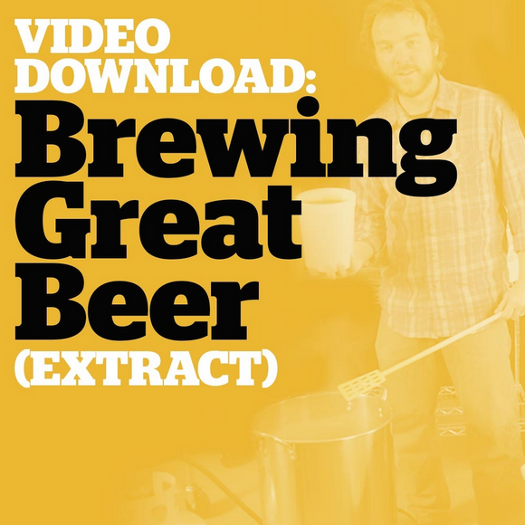 Brewing Great Beer Start-To-Finish (Extract Brewing Video Download) - Craft Beer & Brewing