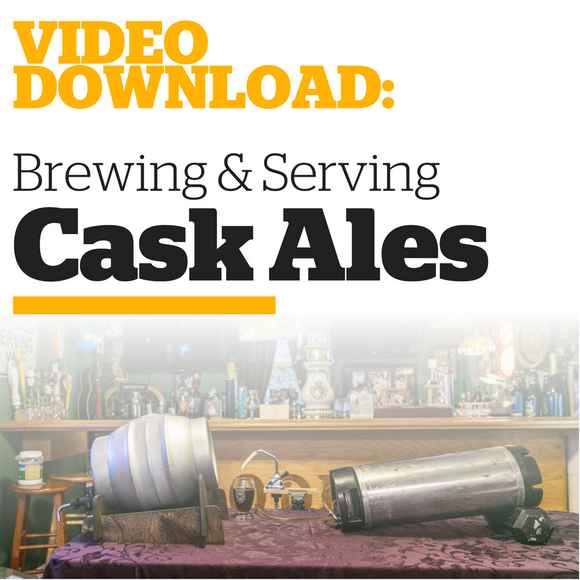 Brewing & Serving Cask Ales at Home (Video Download) - Craft Beer & Brewing