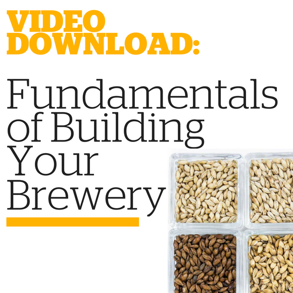 Fundamentals of Building Your Brewery (Video Download) - Craft Beer & Brewing