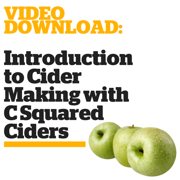 Introduction to Cider Making with C Squared Ciders (Video Download) - Craft Beer & Brewing