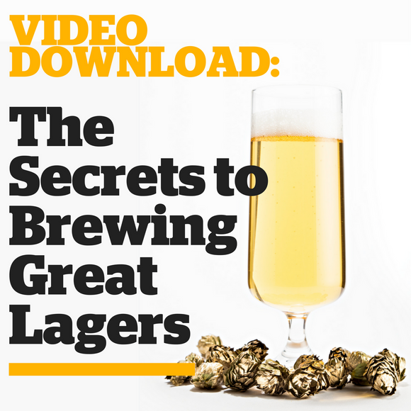 The Secrets to Brewing Great Lagers (Video Download) - Craft Beer & Brewing