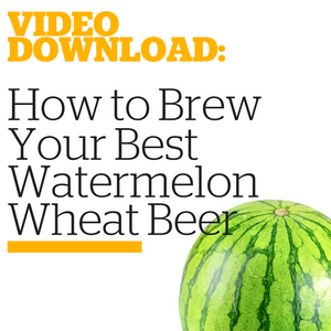 How to Brew Your Best Watermelon Wheat Beer (Video Download) - Craft Beer & Brewing