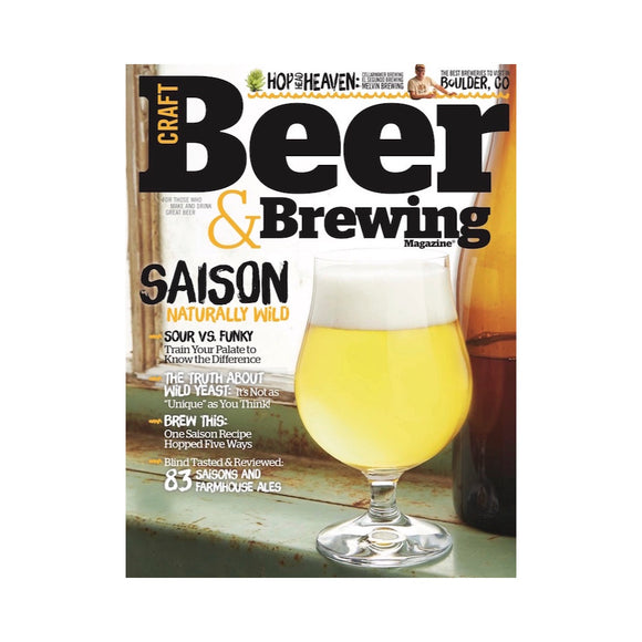 June-July 2016 Issue (Saison: Naturally Wild) - Craft Beer & Brewing