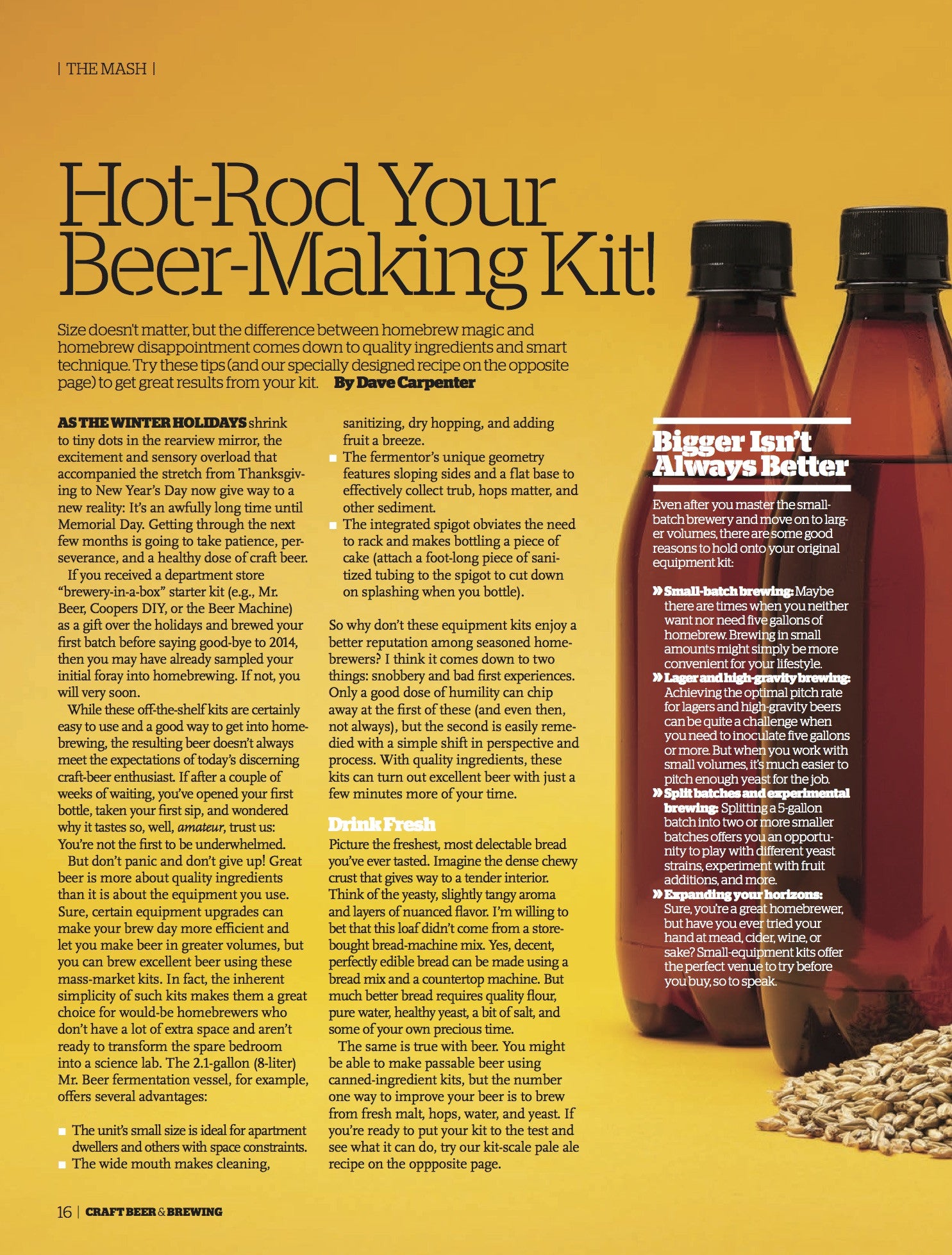 February-March 2015 Issue (Print) - Craft Beer & Brewing