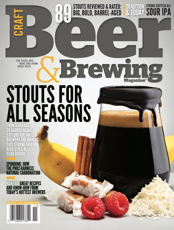 Stouts for All Seasons (October-November 2019) - Craft Beer & Brewing