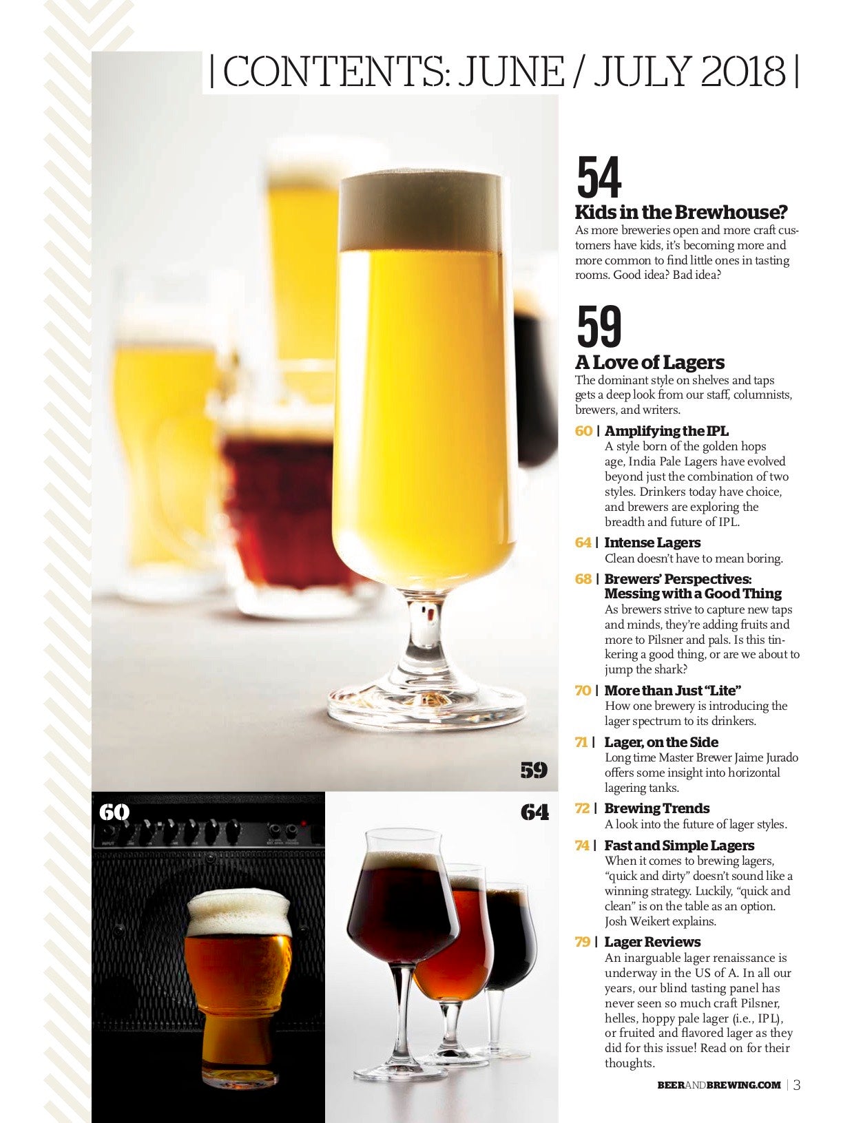 There's a Whole Lot to Love About Lagers (June-July 2018 Issue) - Craft Beer & Brewing