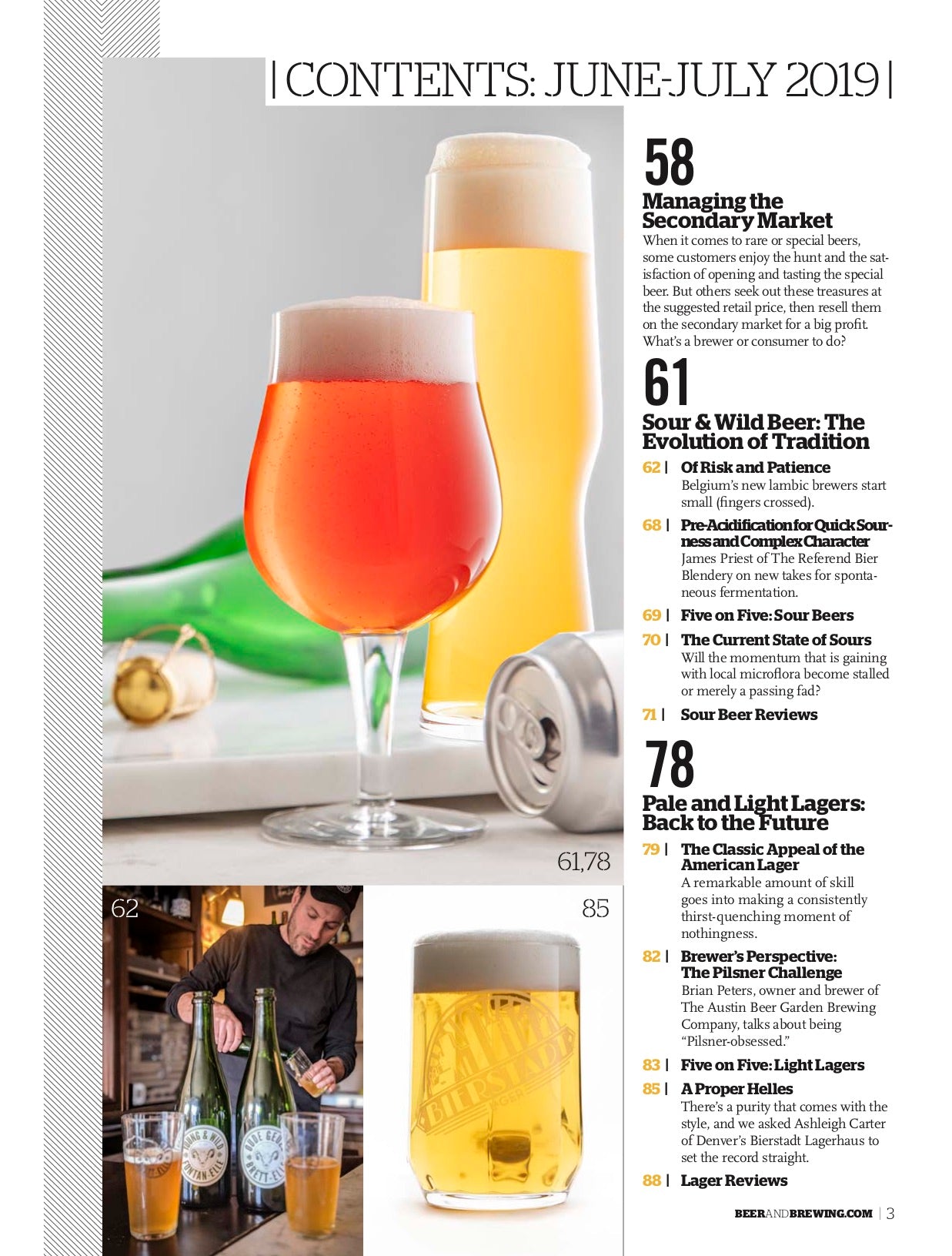 Lagers + Sours (June-July 2019) - Craft Beer & Brewing