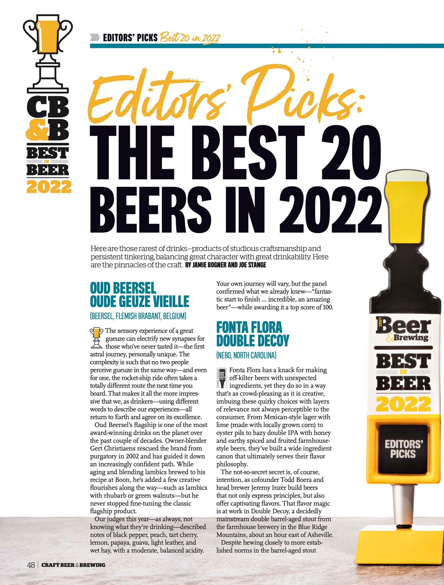 Best in Beer 2022 (December-January 2023) – Craft Beer & Brewing