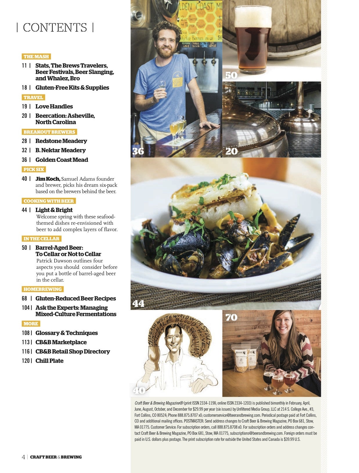 April-May 2015 Issue (PDF Download) - Craft Beer & Brewing