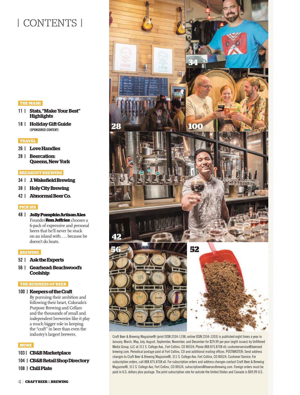 Oct-Nov 2017 Issue (Max Flavor) - Craft Beer & Brewing