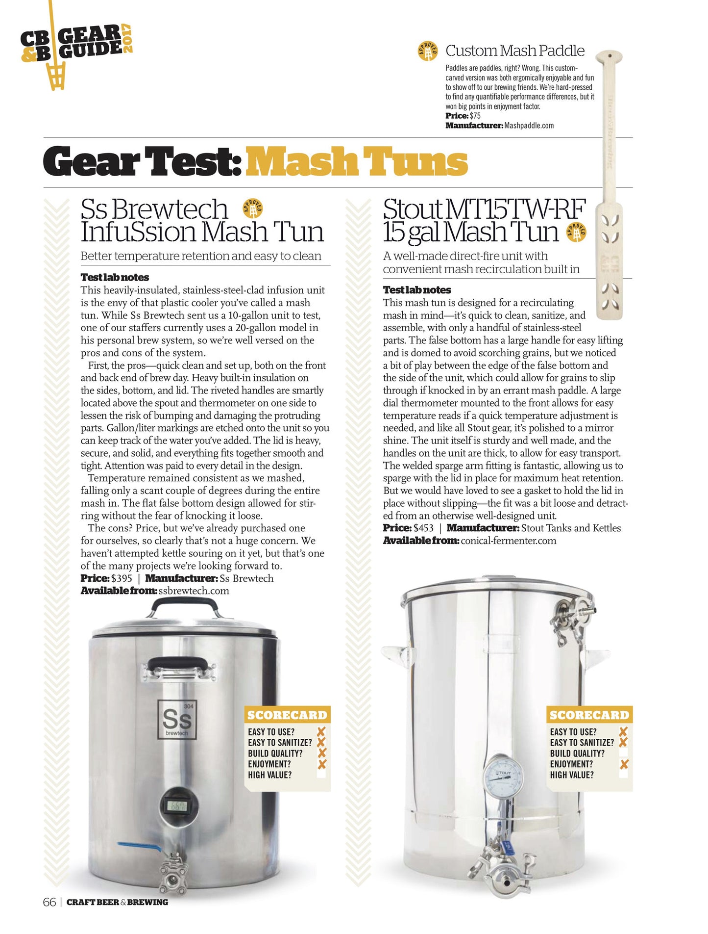 April-May 2017 Issue (The Gear Guide) - Craft Beer & Brewing
