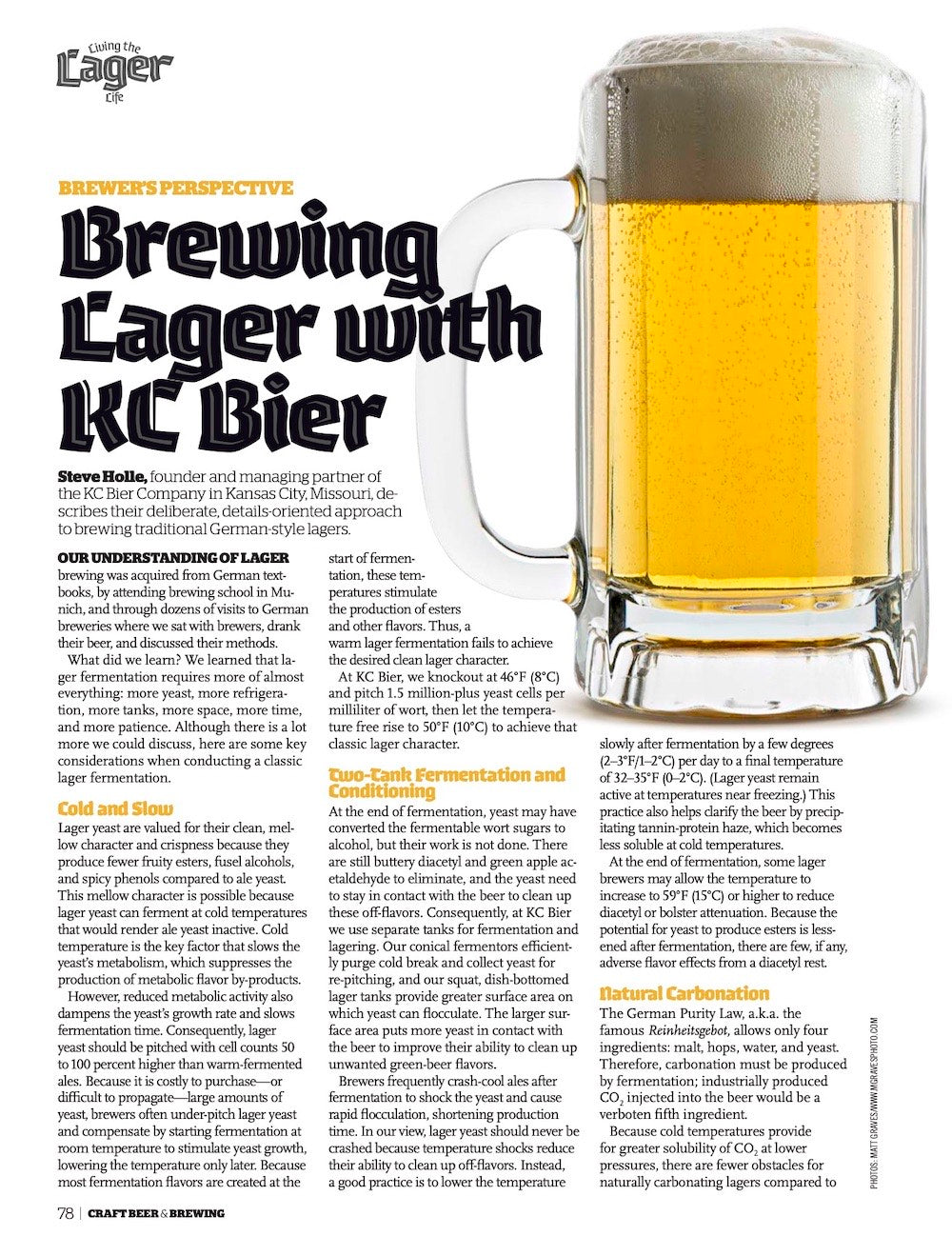 Live the Lager Life (June-July 2020) - Craft Beer & Brewing