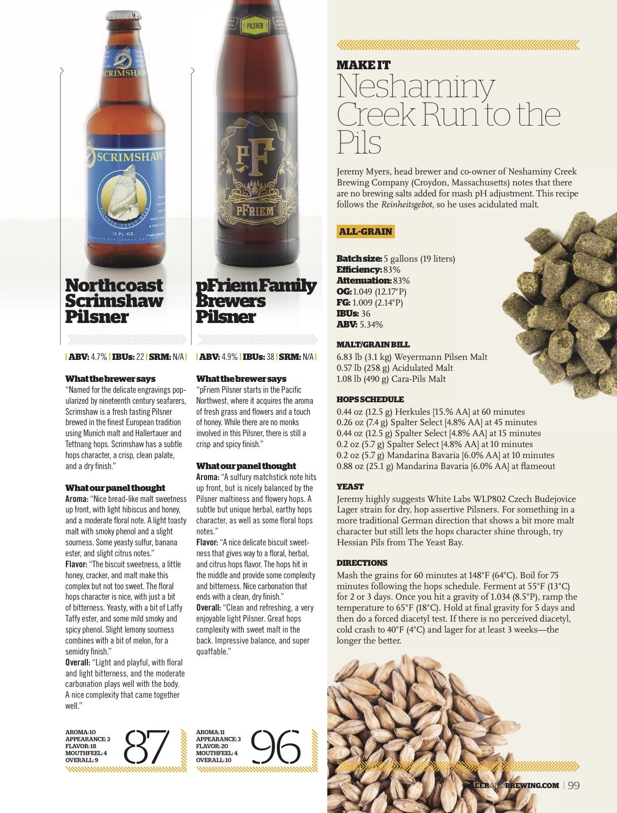 August-September 2016 Issue (Hoppy Lagers) - Craft Beer & Brewing